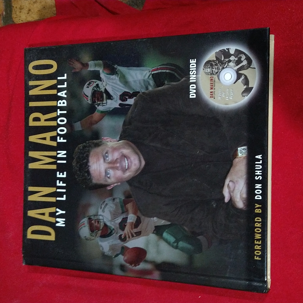 Dan Marino, My Life in Football HB with DVD